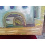 Средна картина масло на платно Испания - 3798